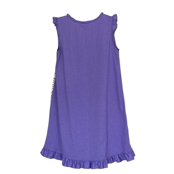 The Children’s Place | Girls Purple Pink Print Sleeveless Nightgown Pajamas Pjs - Picture 15 of 16